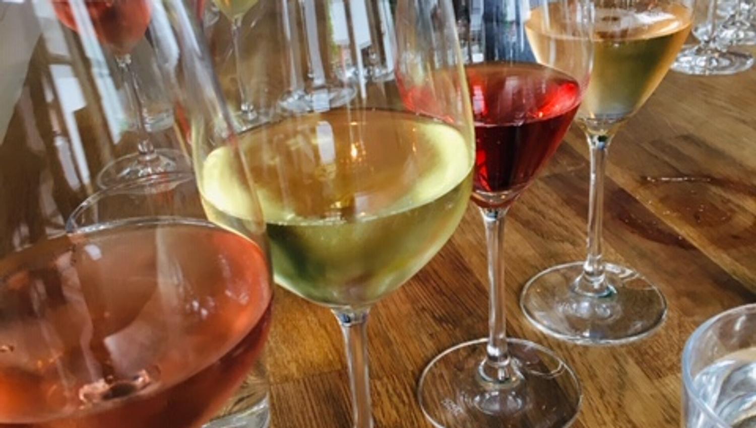 Glass of wine