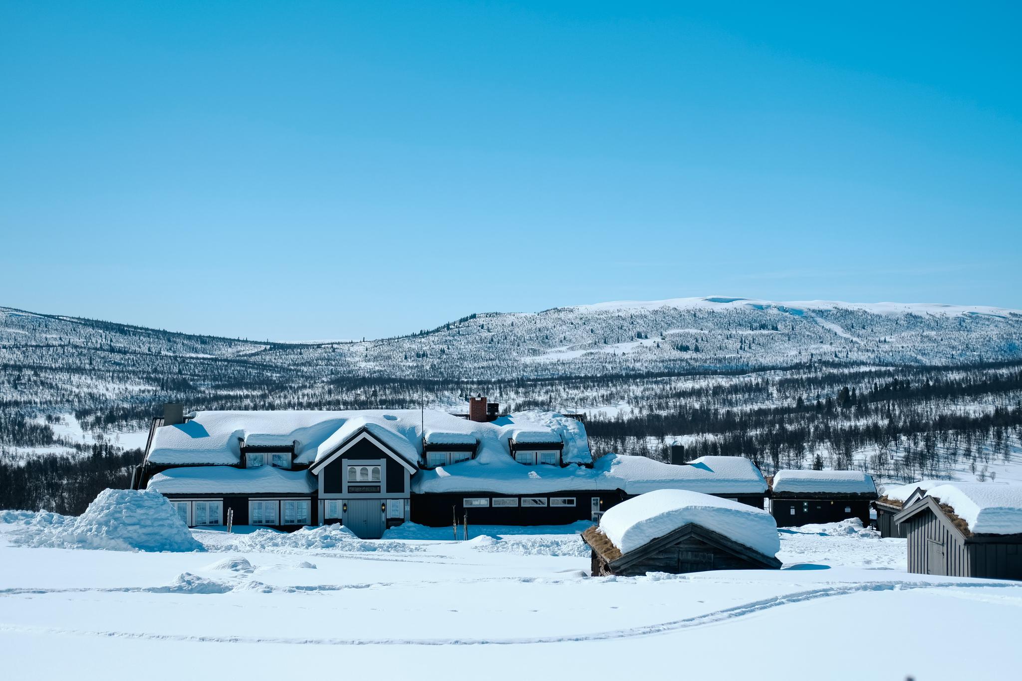 Liomseter Turisthytte vinter
