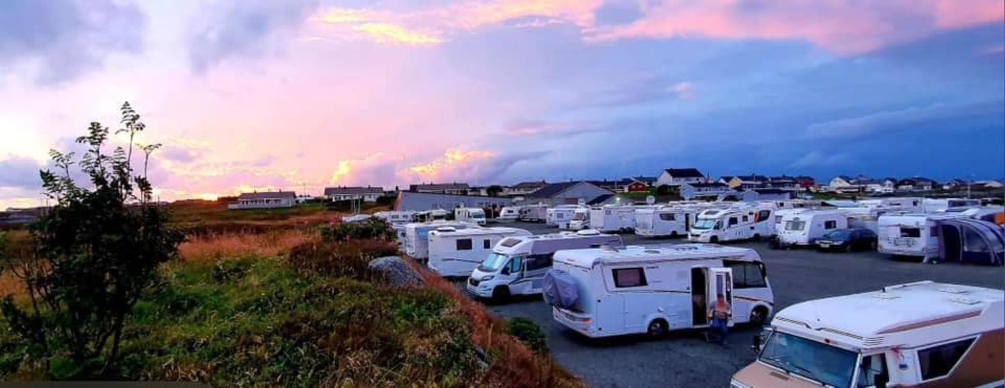Veiholmen motorhome parking 