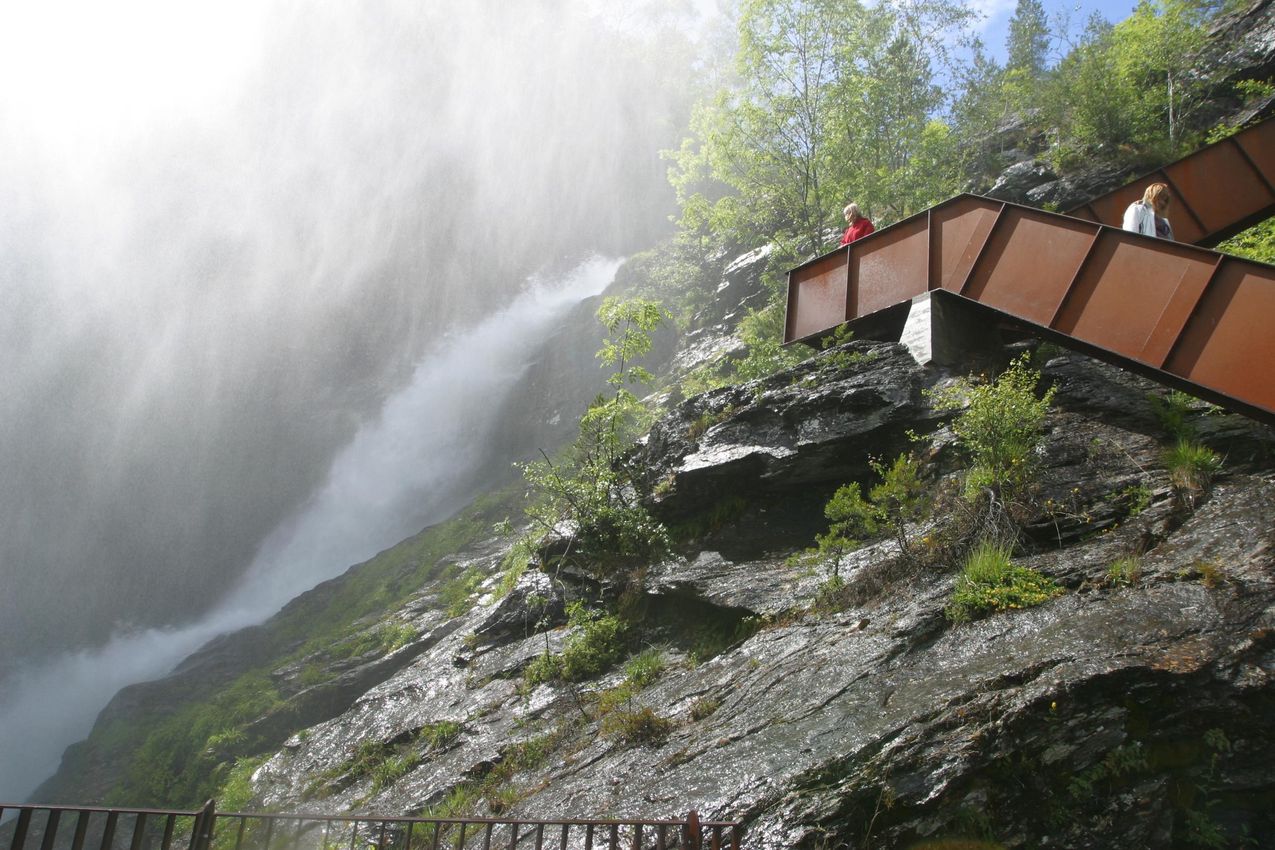 Svandalsfossen falls in Sauda