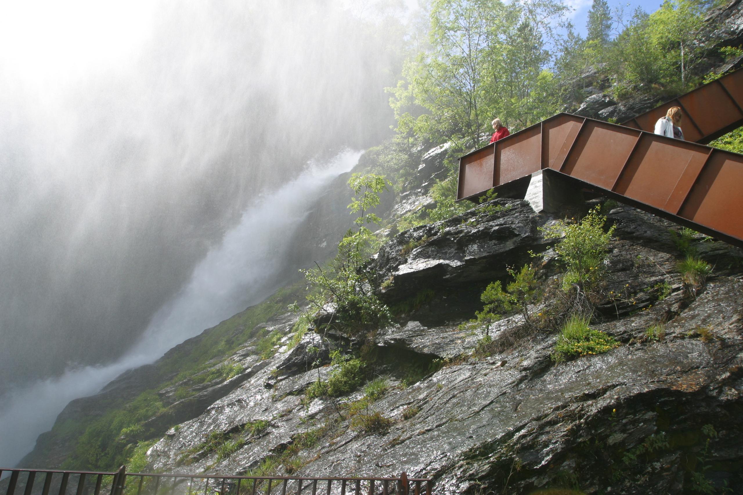 Svandalsfossen falls in Sauda