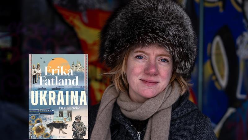 Erika Fatland and her book about Ukraina.