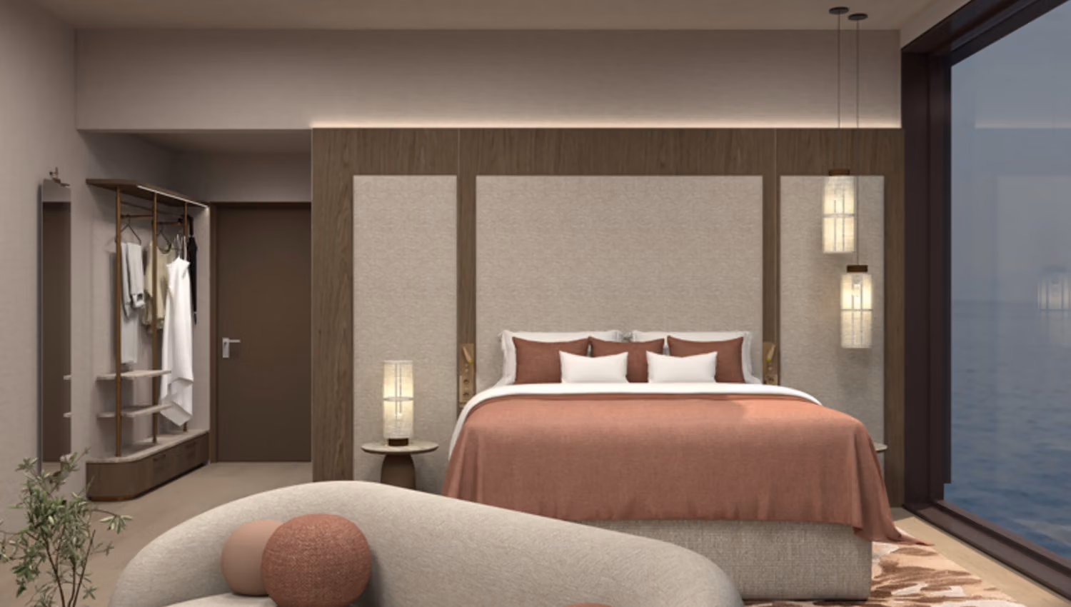 Rooms at Byrknes Ocean Resort