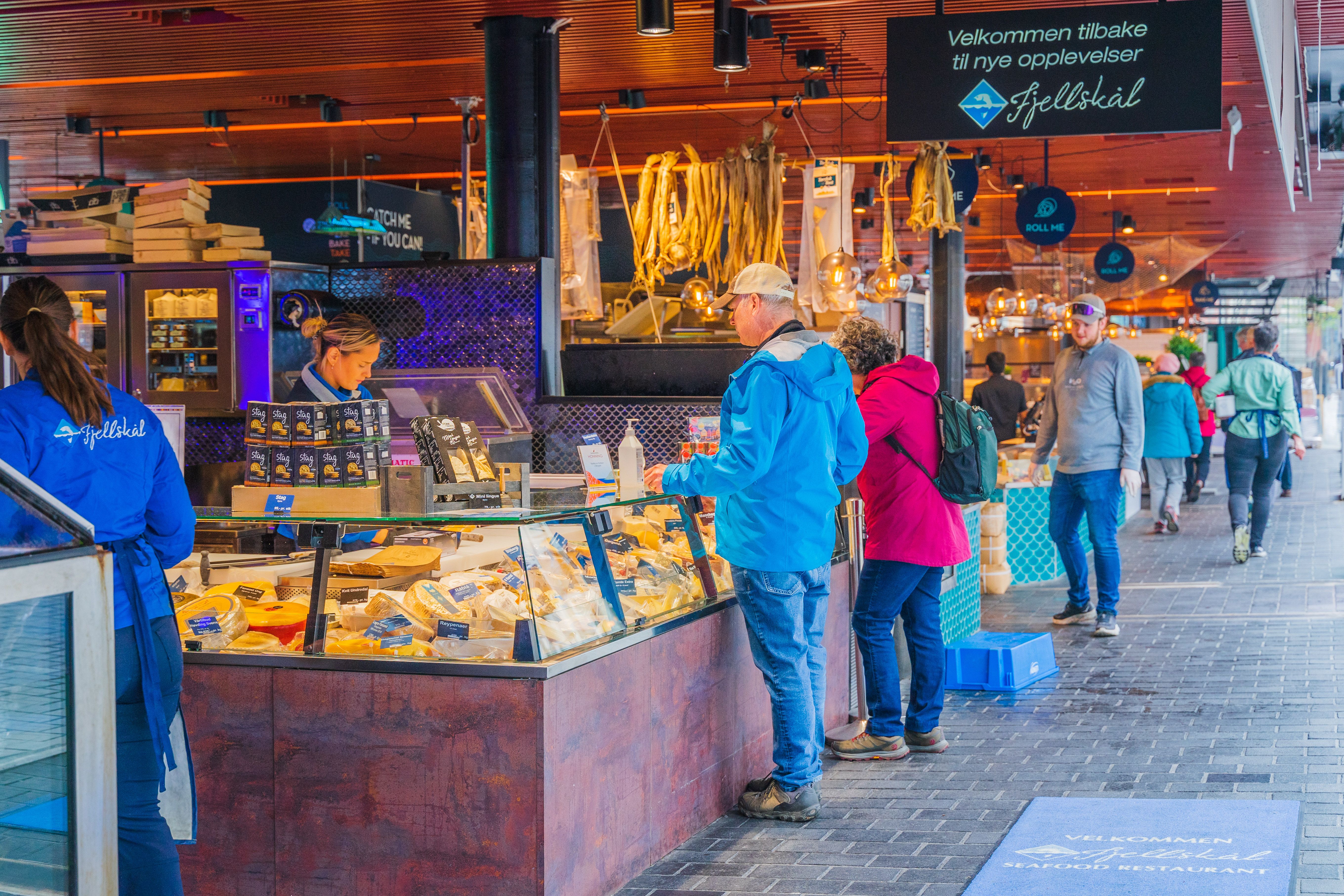 Mathallen at the Fish Market in Bergen