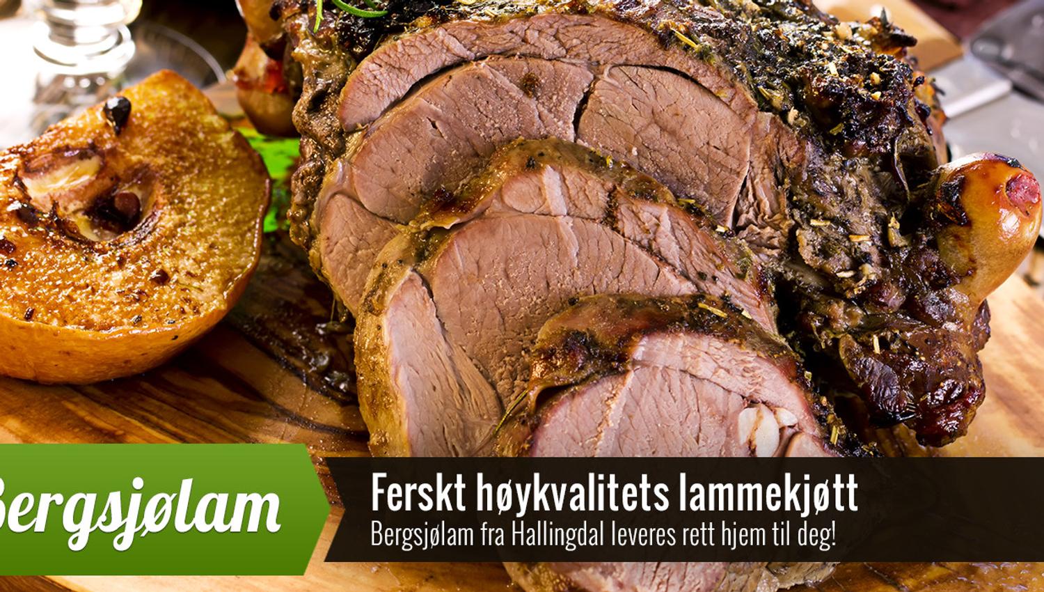 Bergsjølam fra Vats Gardsmat