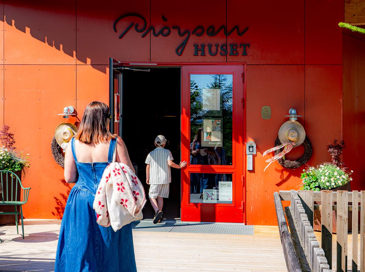 Prøysenhuset, inngang til museet