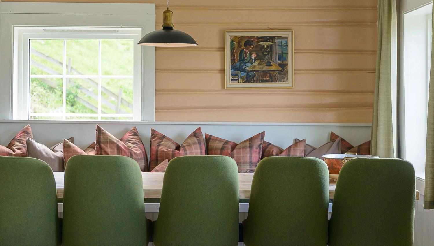 Living room Hafjell Farm main house