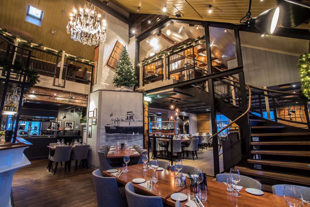 restauranten Becks Brasserie and Bar Osebro i Porsgrunn