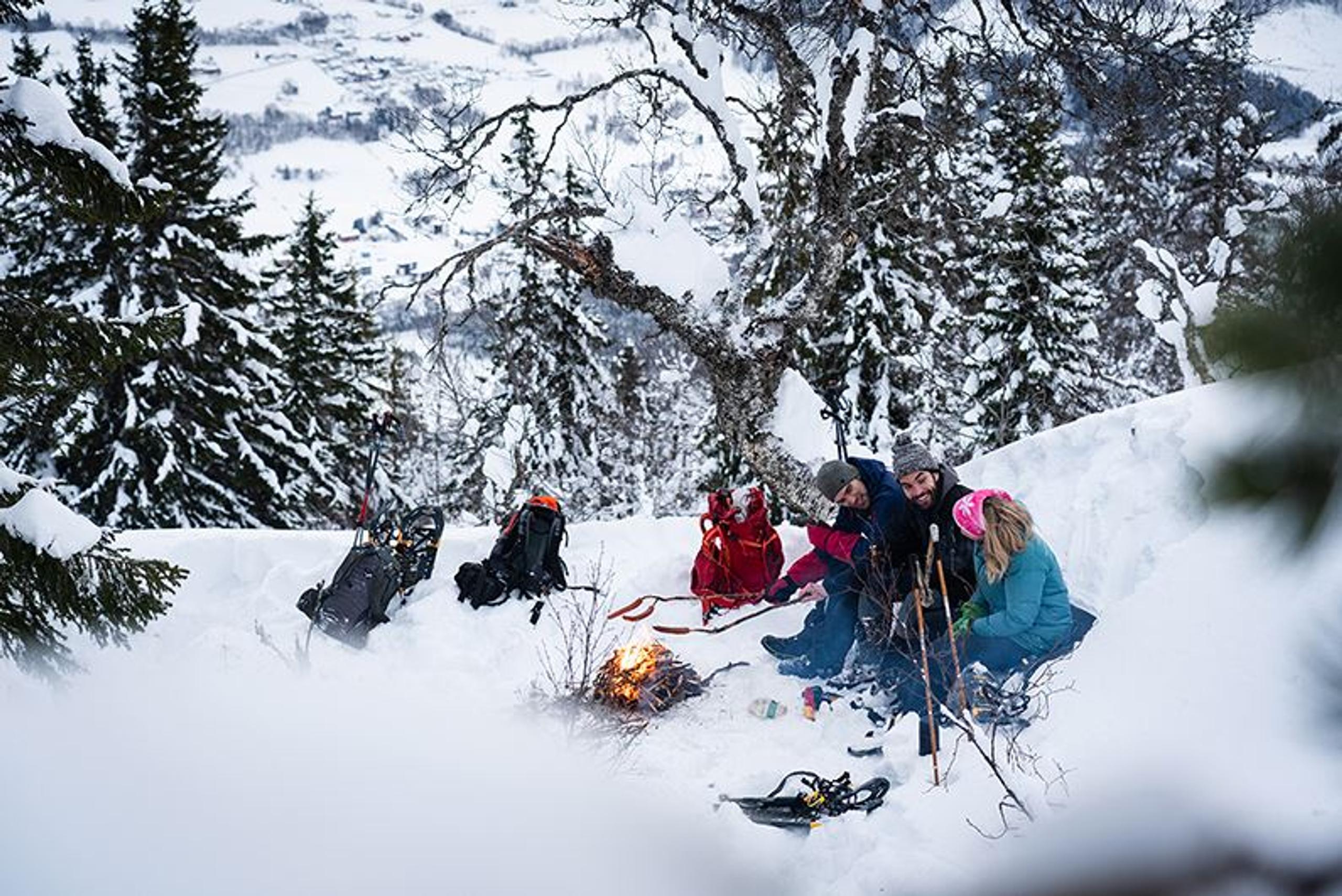 Snowshoeing at Hanguren