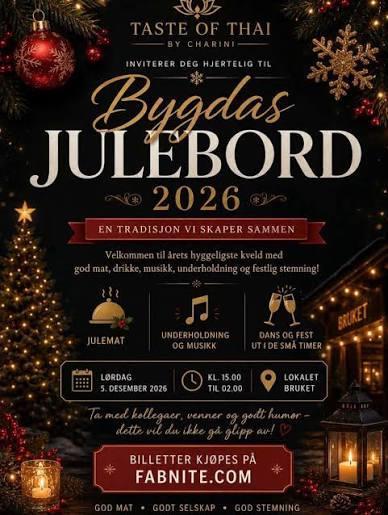 Bygdas Julebord 2026, Ørje Brug