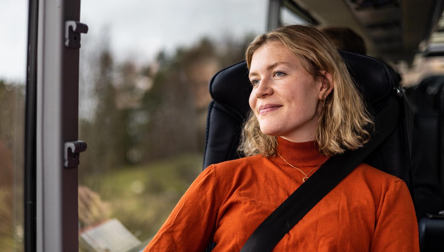 Comfortable travel with Kystbussen