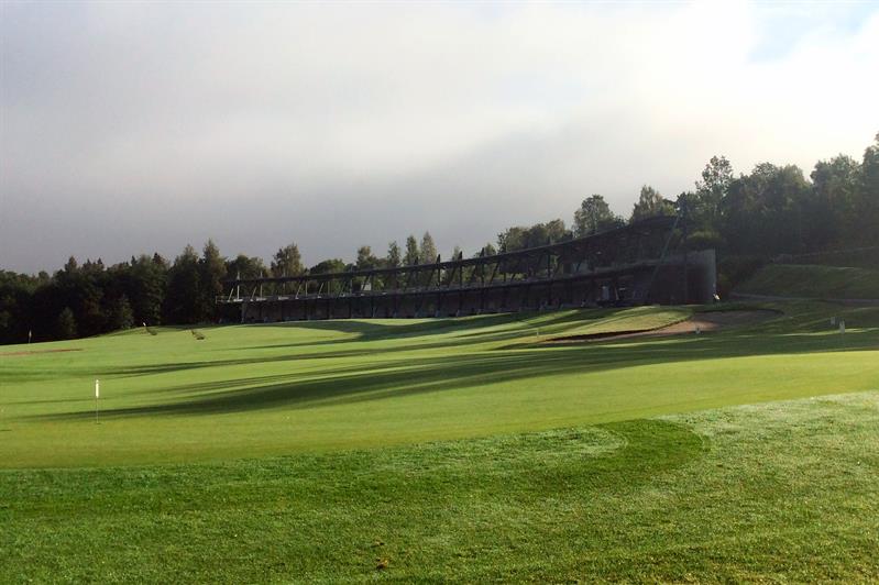 the golf course