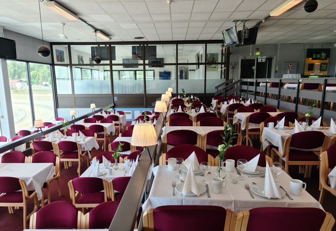 Utsikt utover restauranten