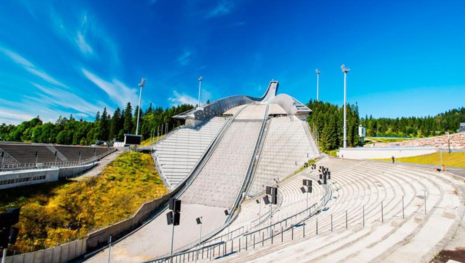 Holmenkollen ski jump.