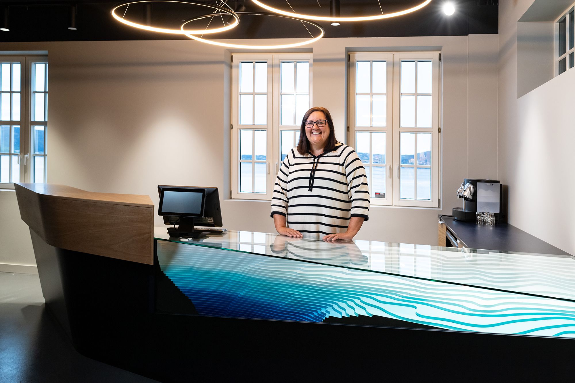 Storeblå visningssenter for havbruk