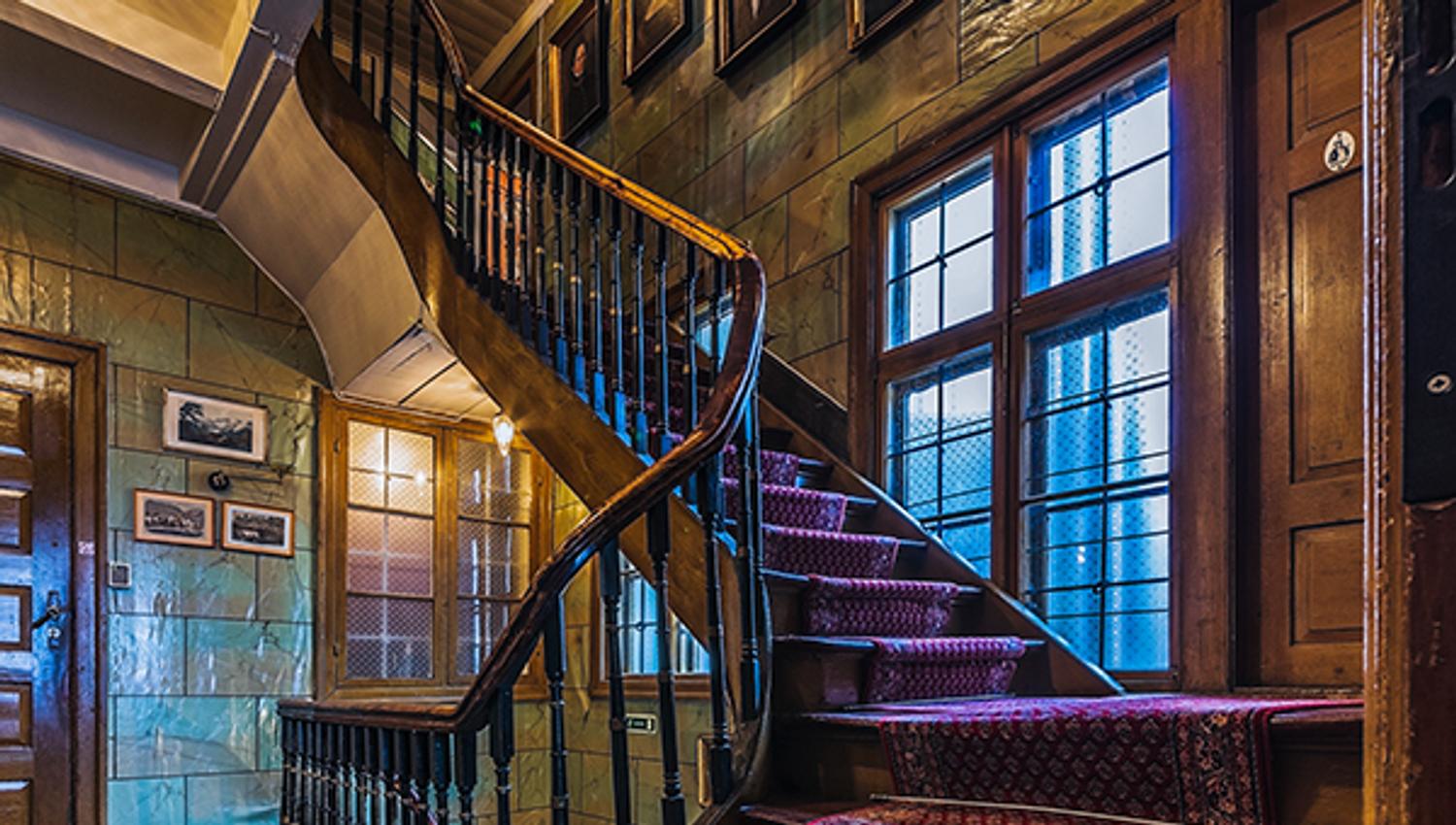 Treppenhaus im Kløckers hus - Arendal Stadtmuseum