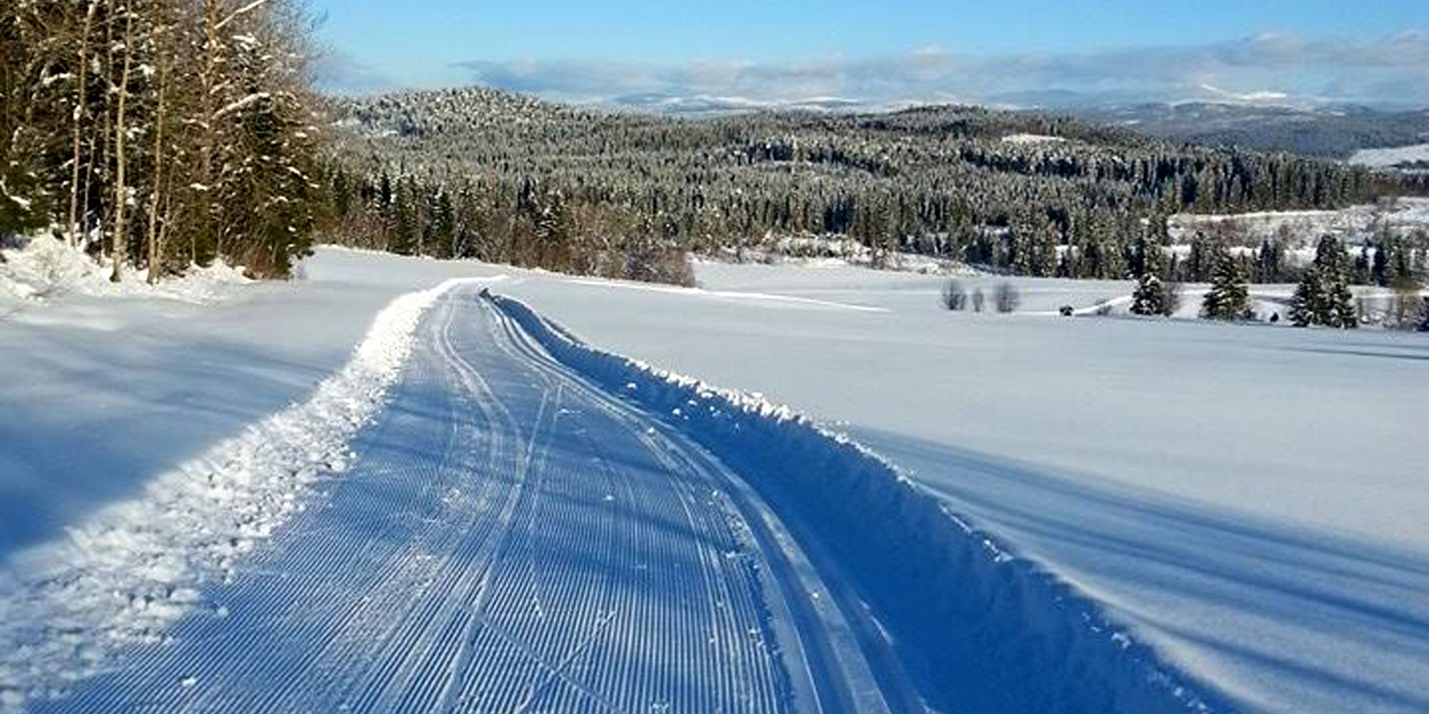 Steinkjer-Midterfjellet-Skiløype-Vinter-sol-(10)