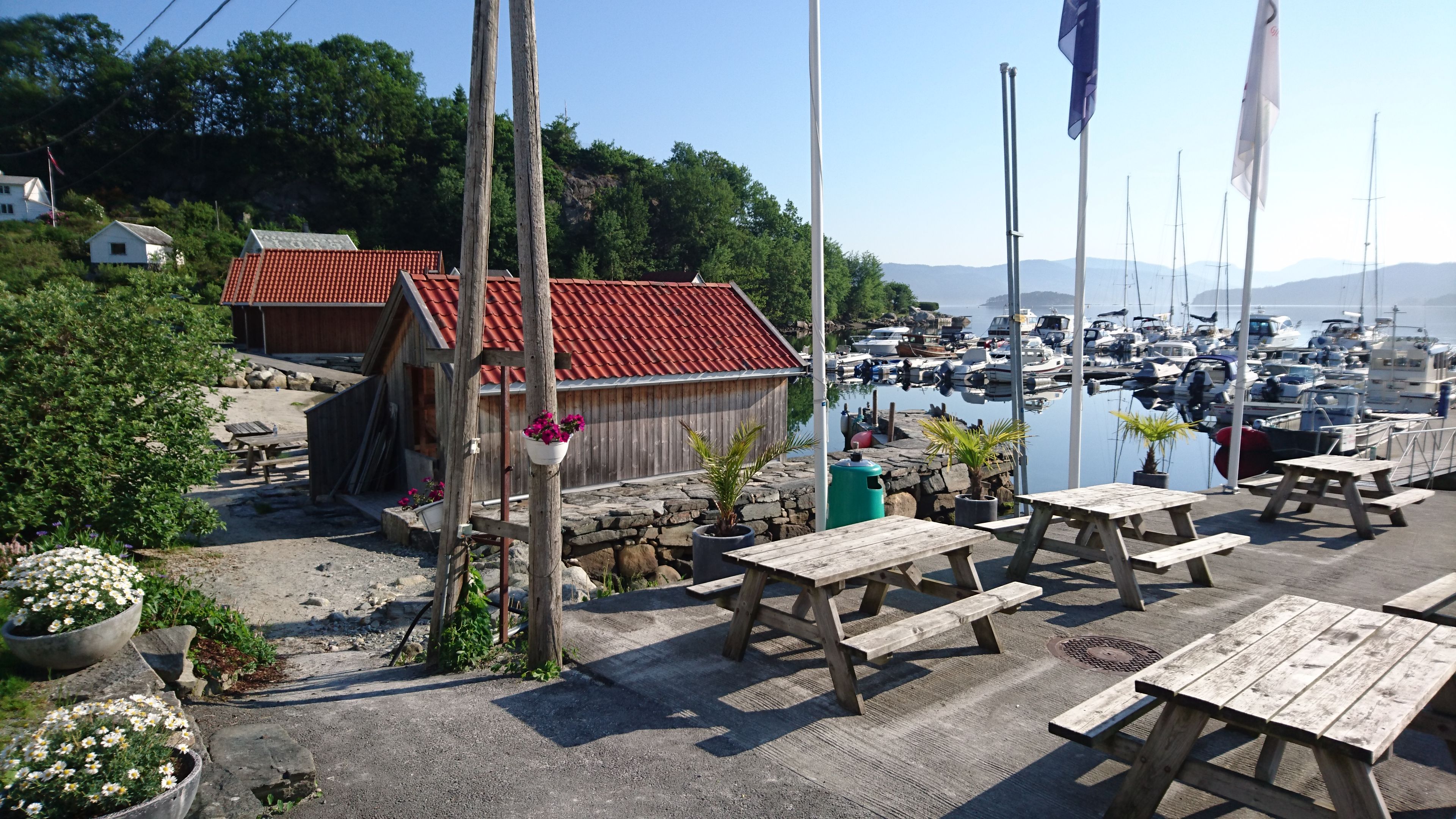 Island bliss at Skartveit guest harbour