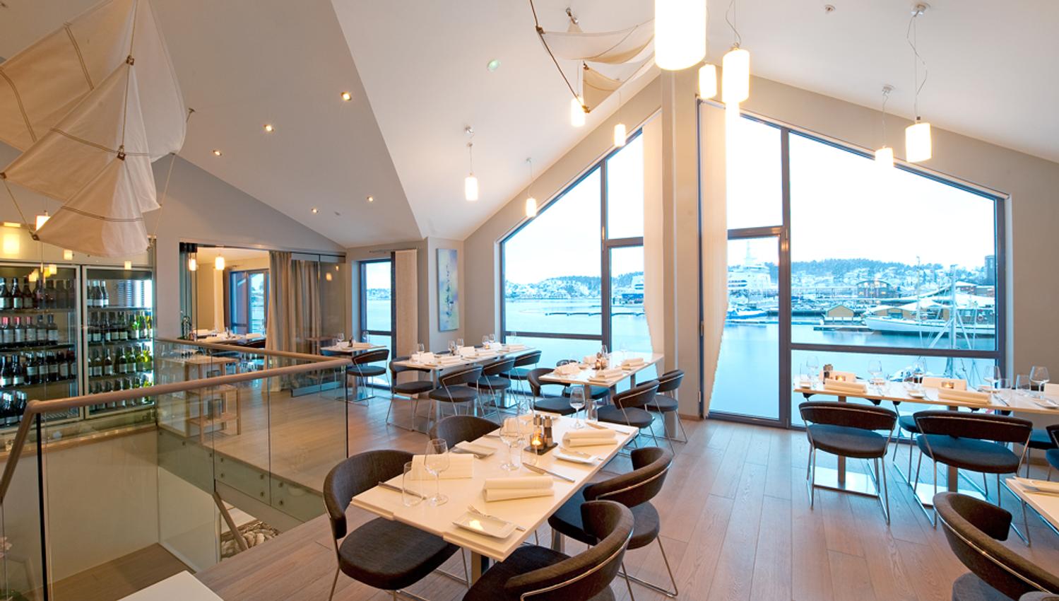 The restaurant premises