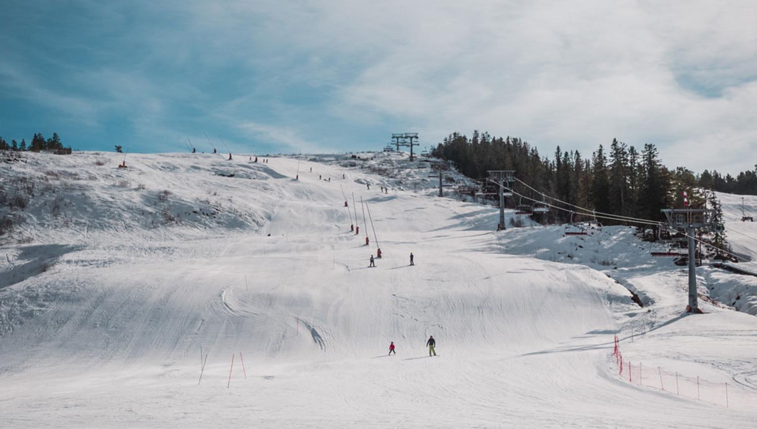 Gautefall ski center in Drangedal