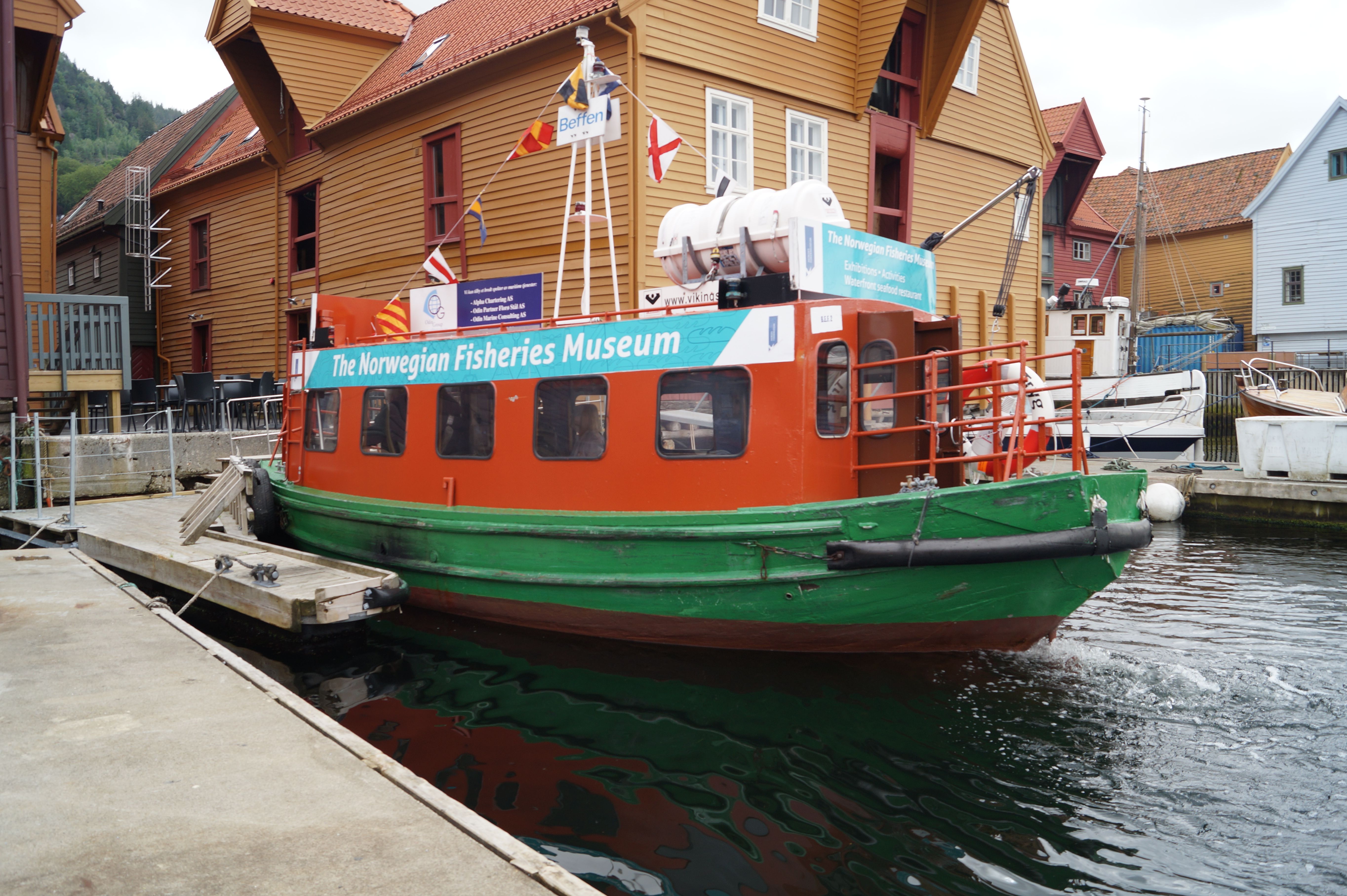 The old ferry Beffen