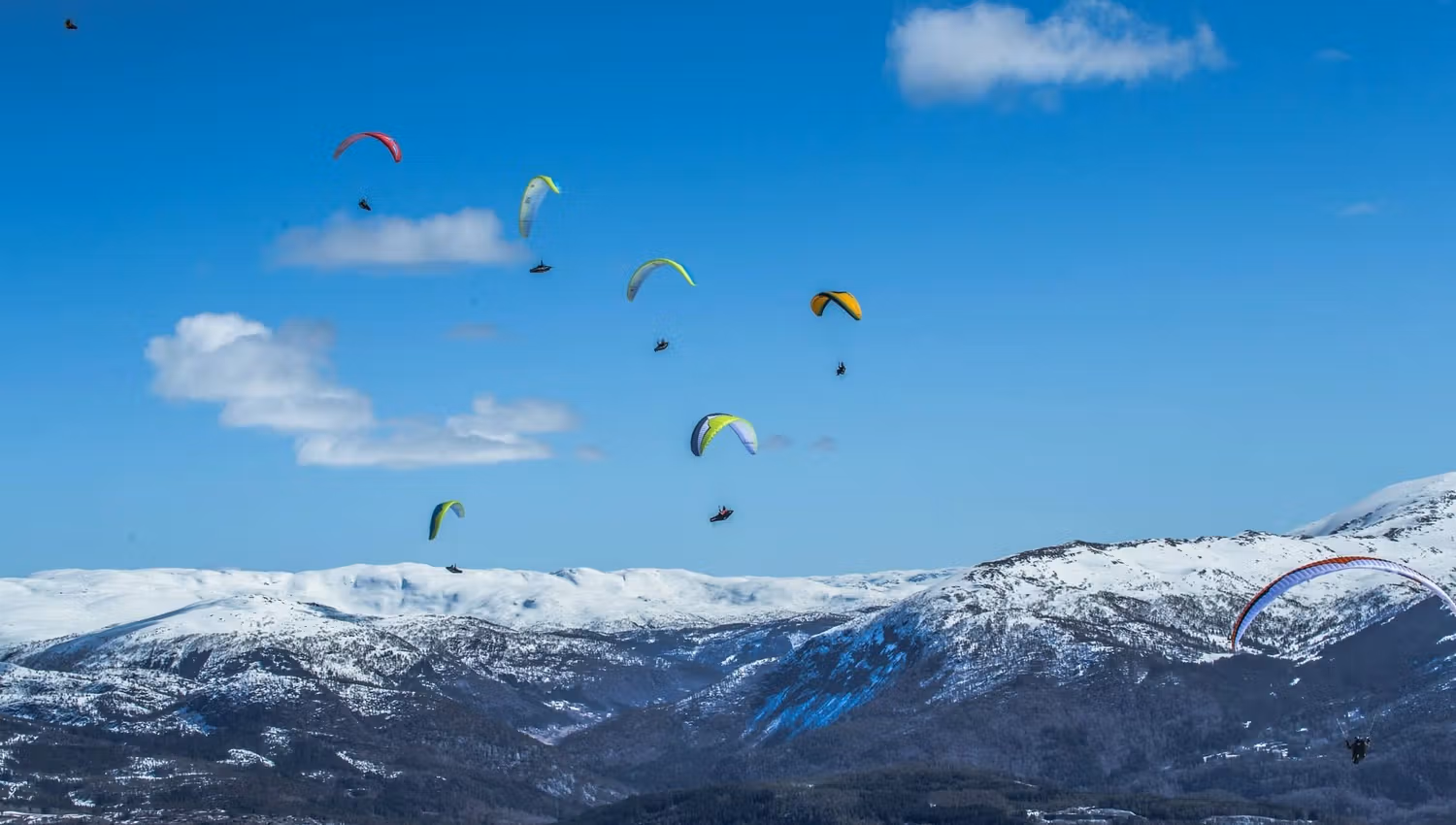 Tandem paragliding med Voss HPK