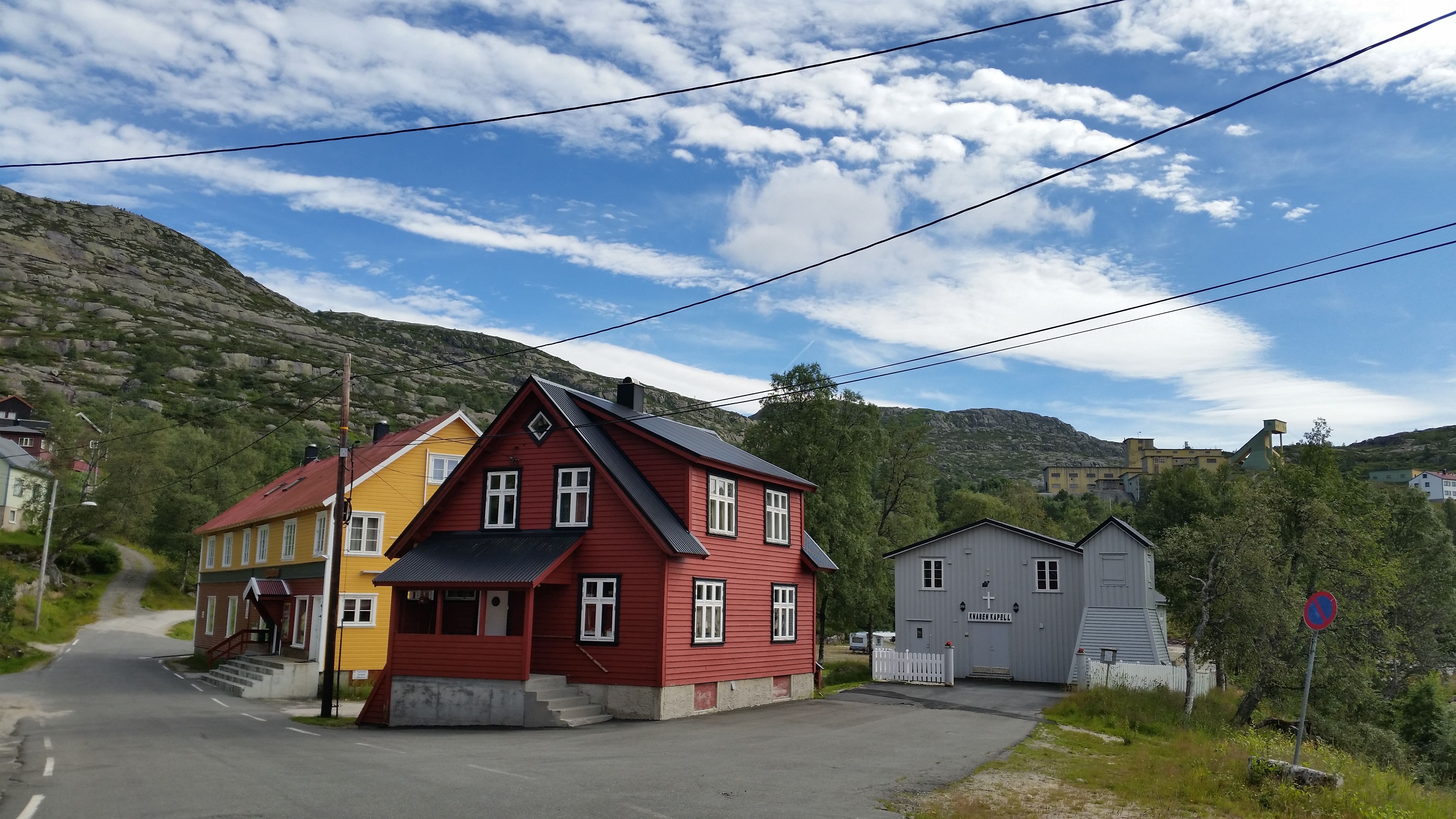 Sentrumskvartalet med butikk