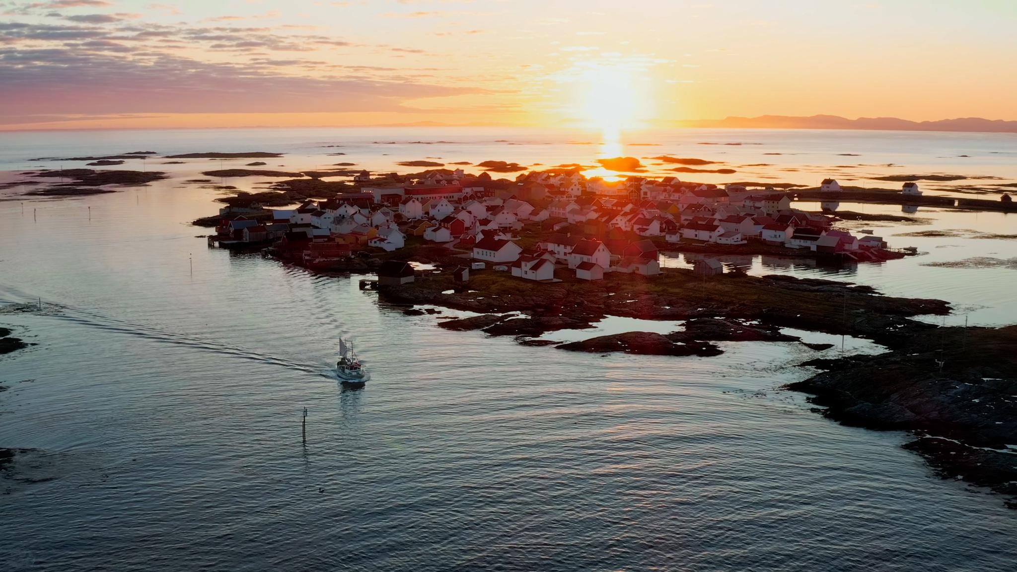 Fishing village Veiholmen