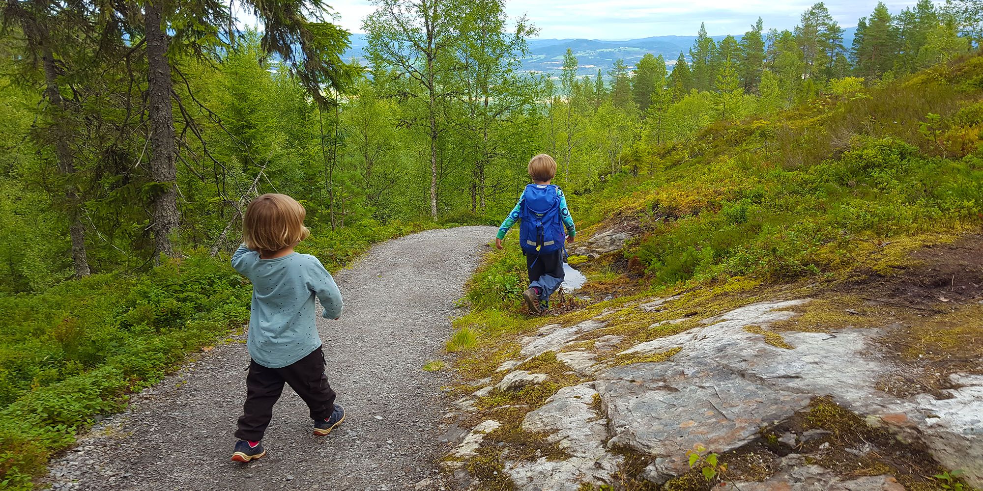 Populær turområde for hele familien