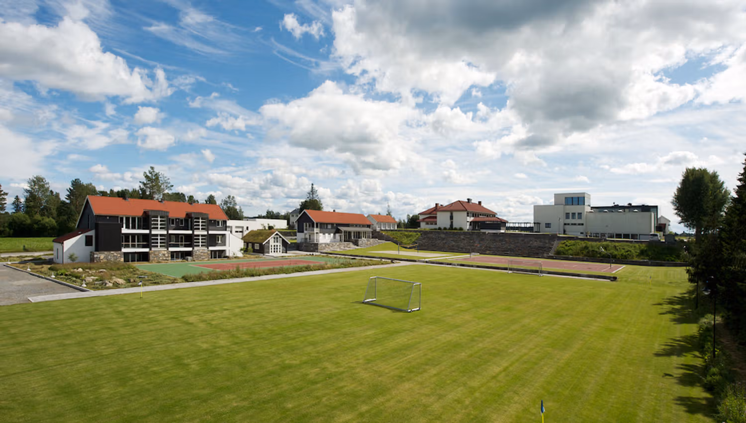 Elton - Internasjonal standard fotballbane - Svane Apartments