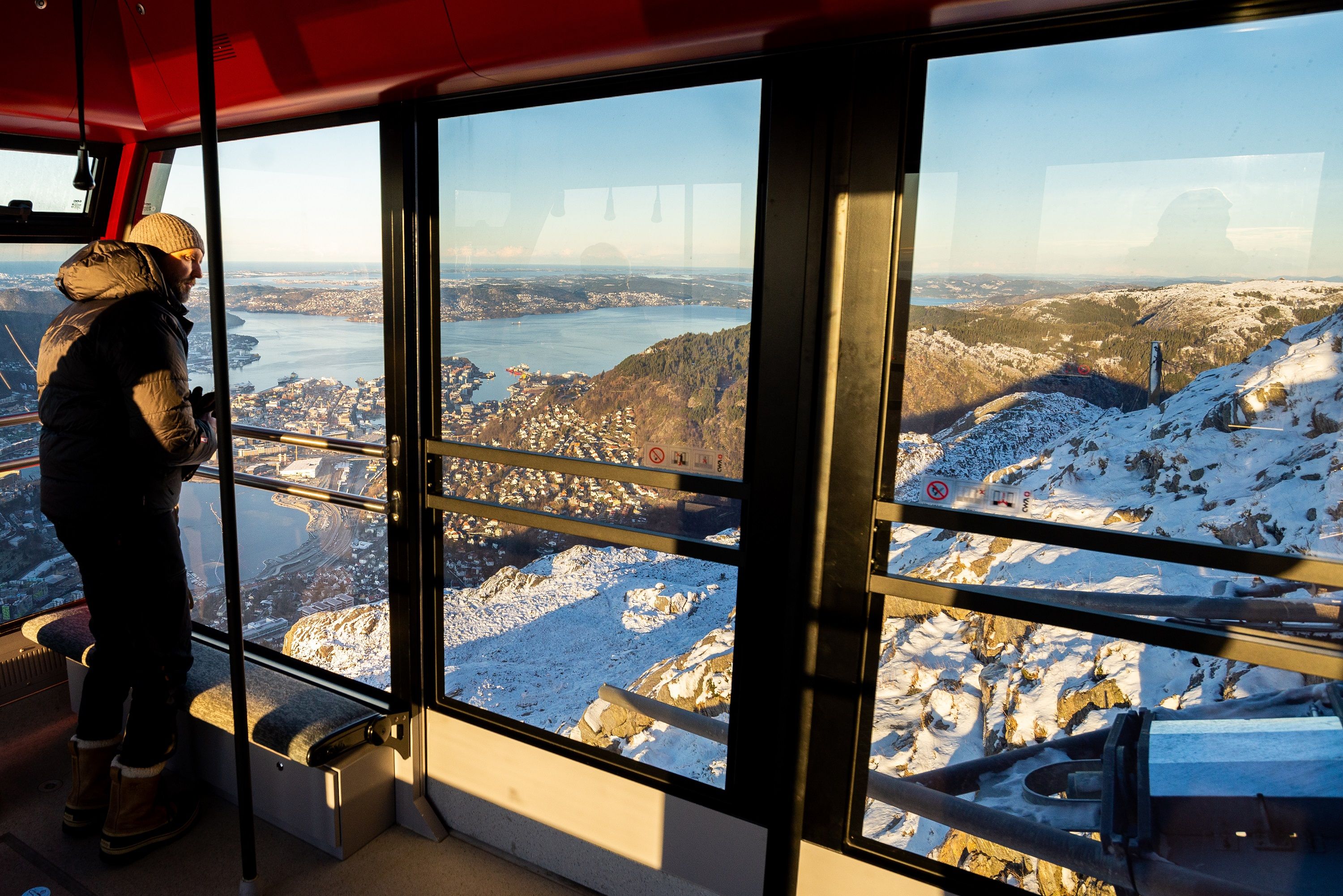 View from the gondola