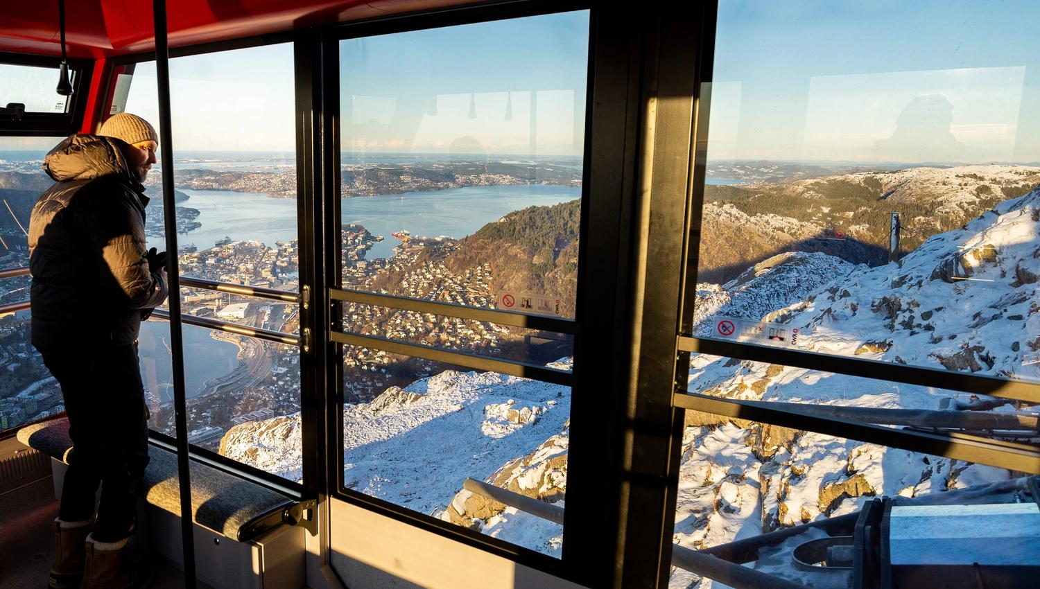 View from the gondola