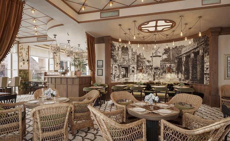 Rendering of Cafe Watt