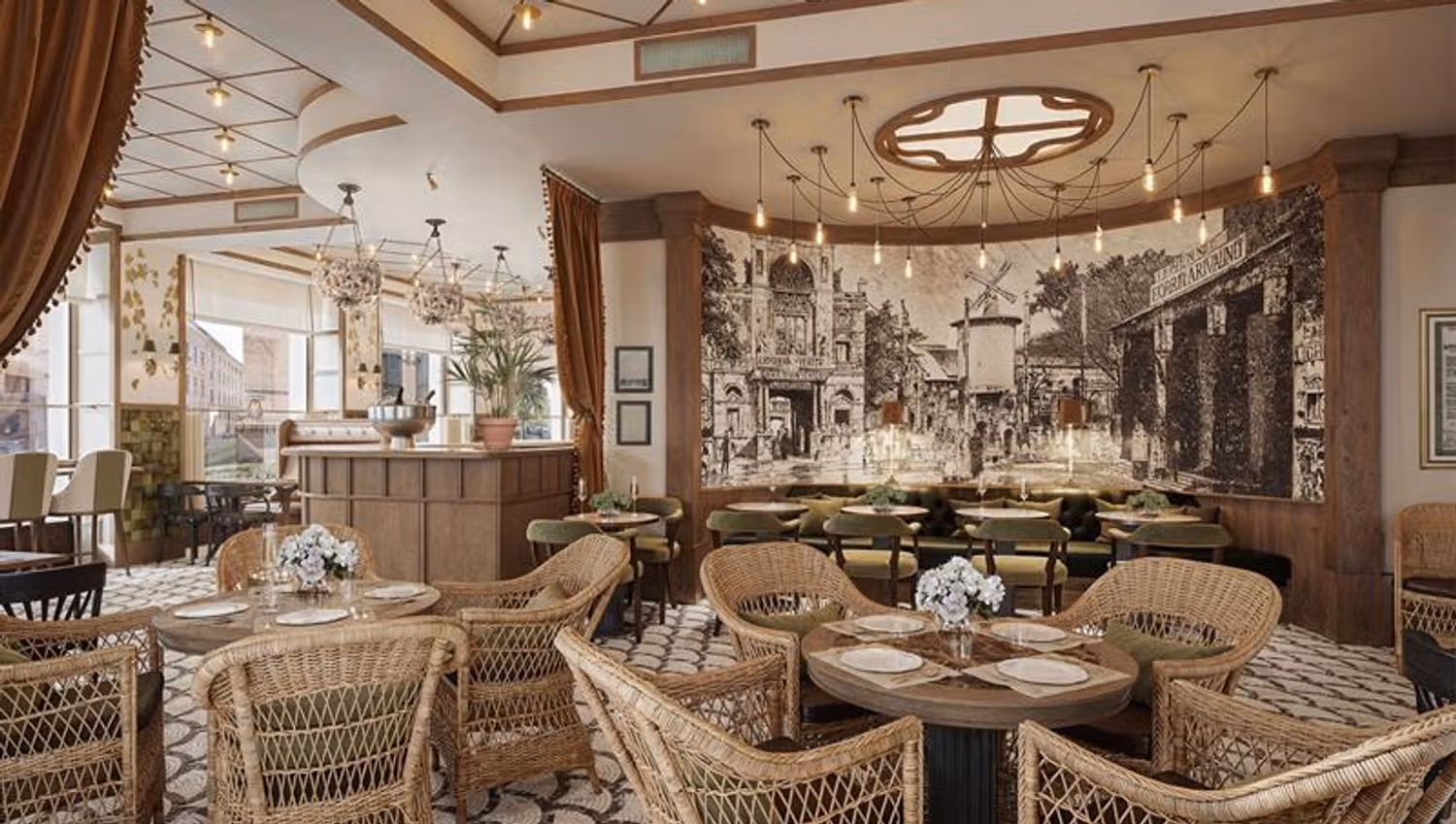 Rendering of Cafe Watt