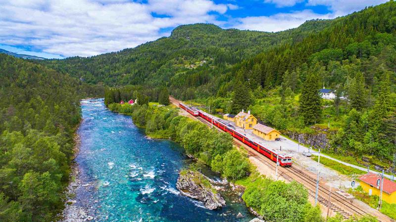 Flåm railway