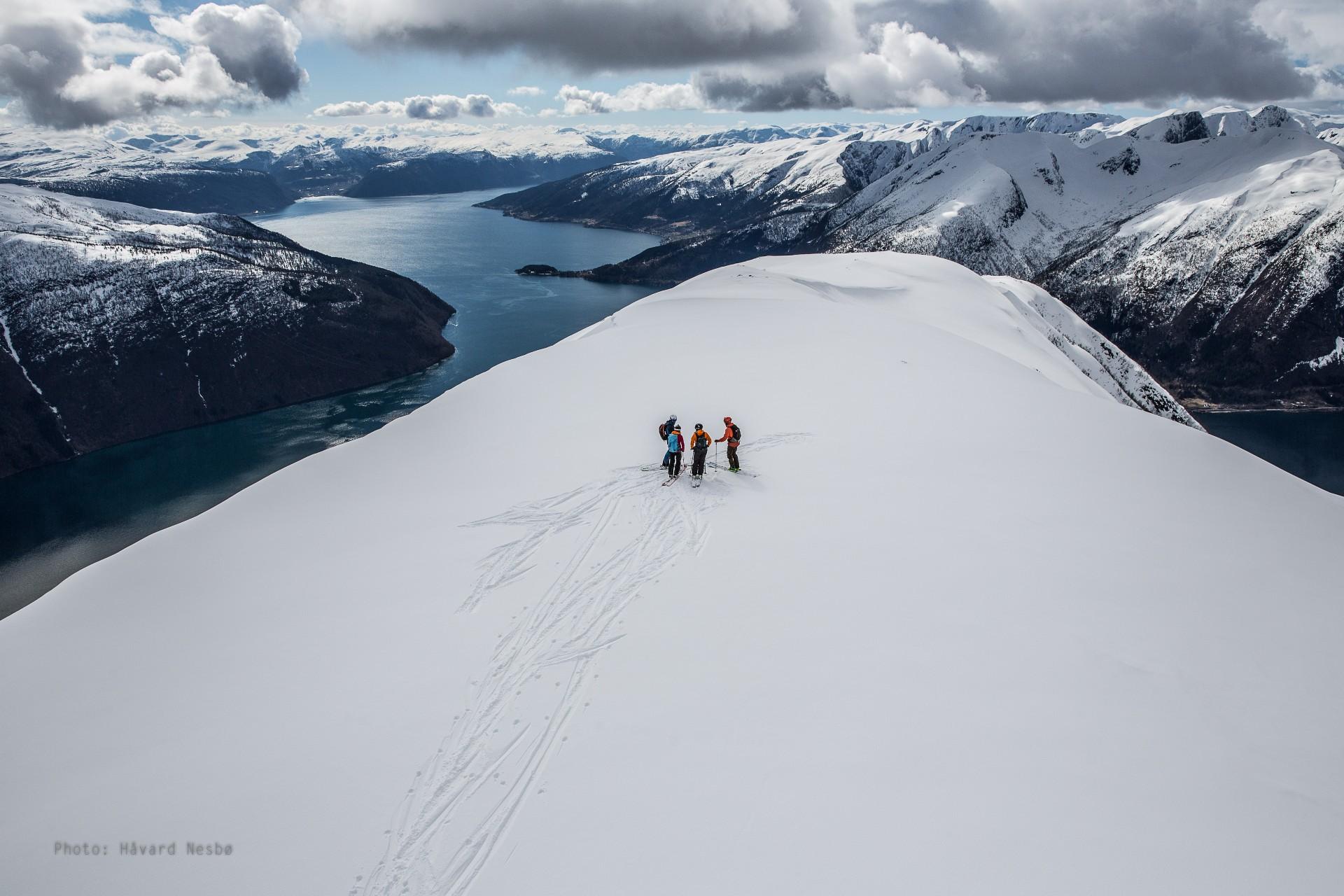 Ski touring Sognefjord