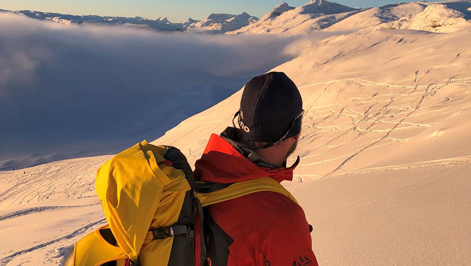 Guided skitur til Synshorn.