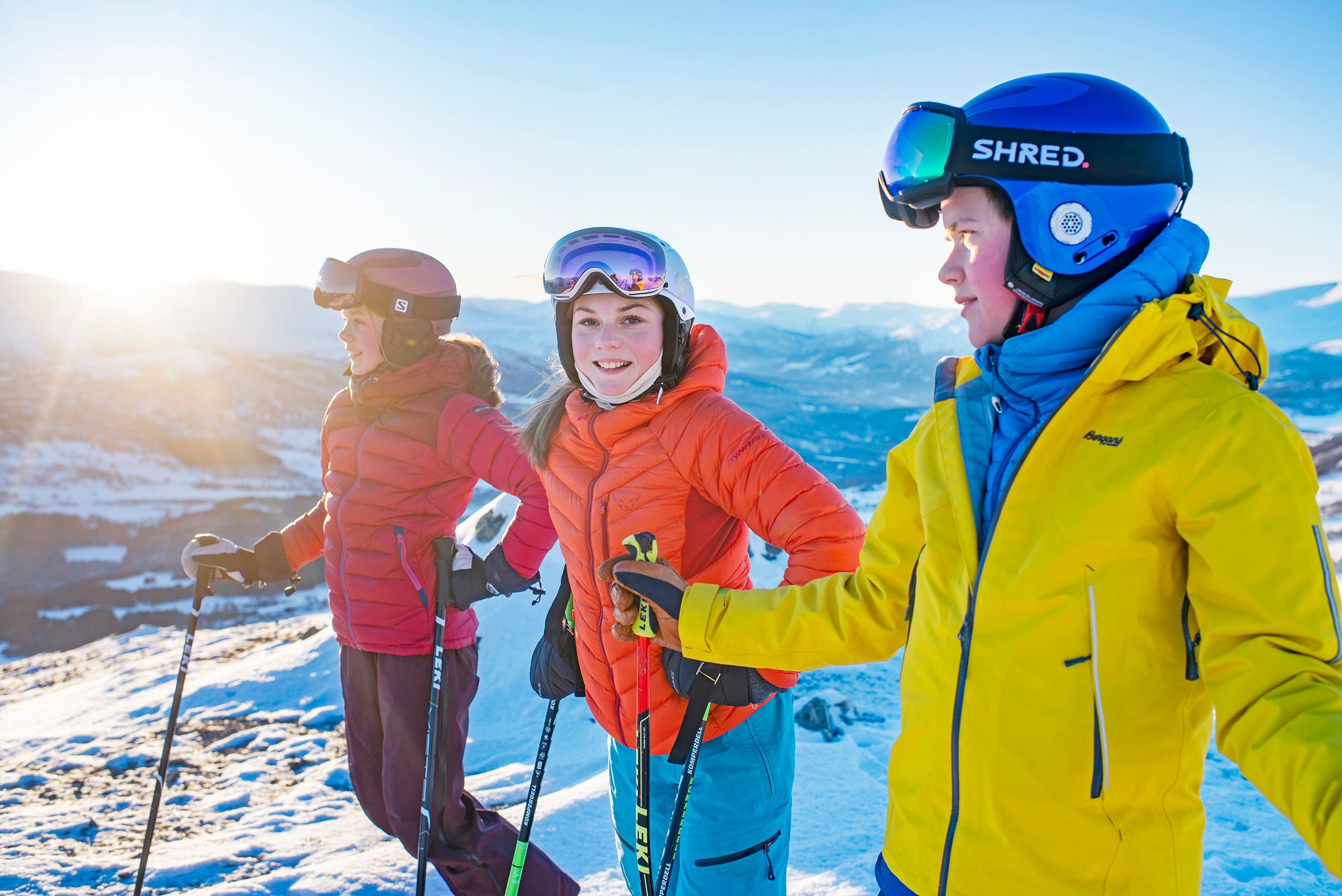 Oppdal Skisenter, 3 ungdommer