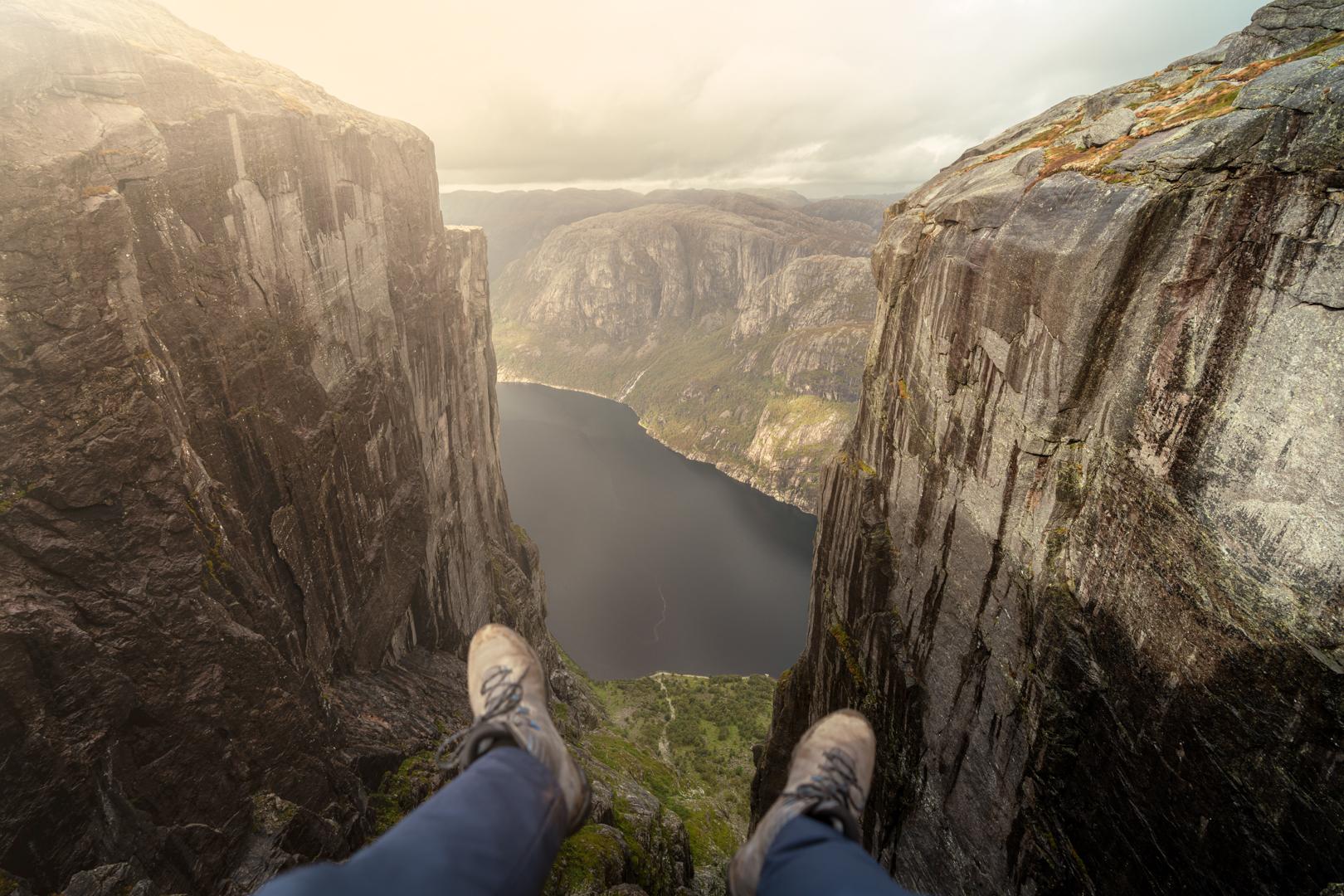 Dream views on the trip to Kjerag