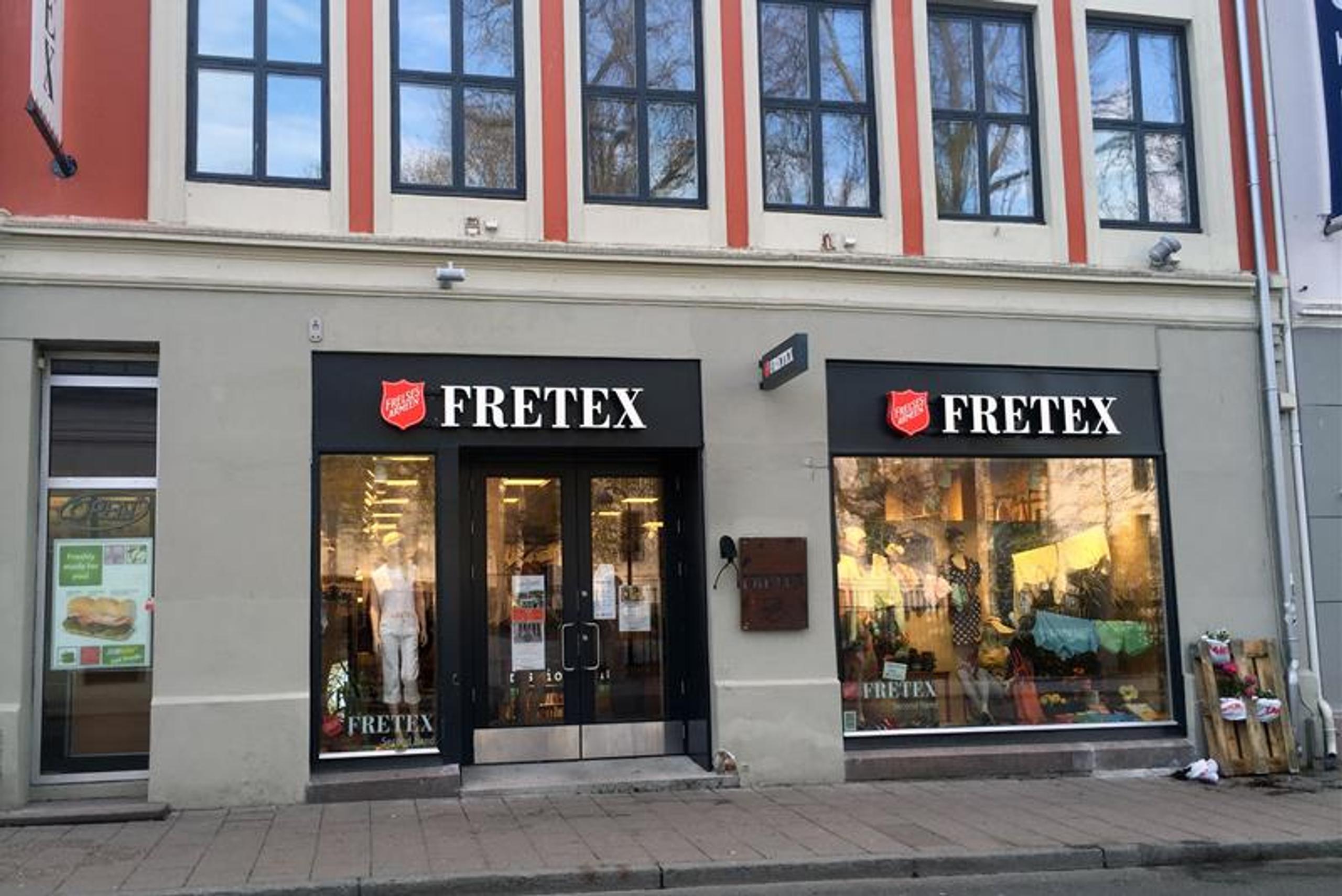 Butikkeksteriør.