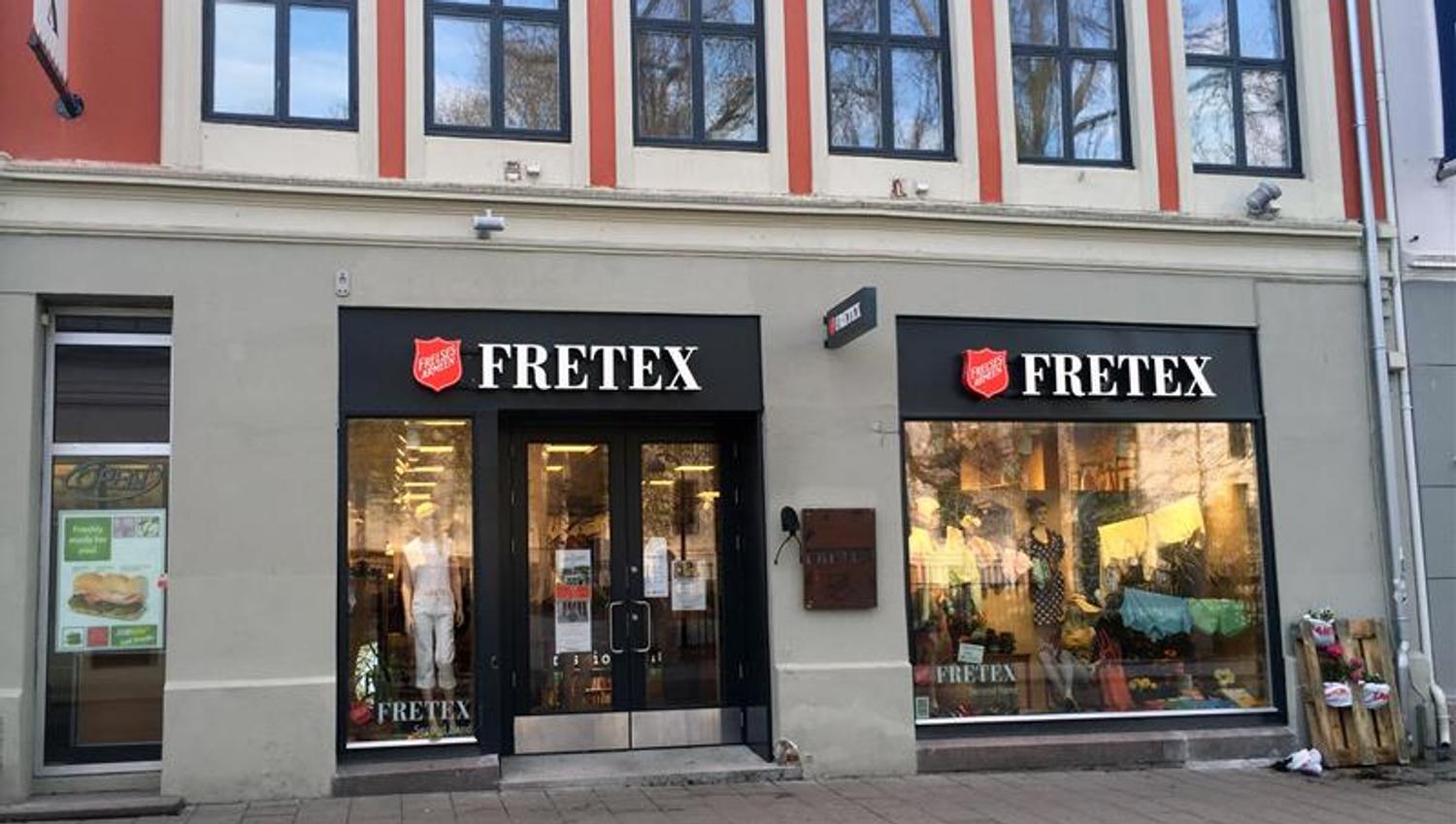 Shop exterior.