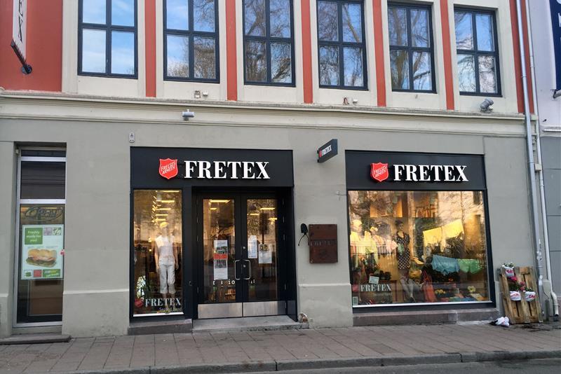 Butikkeksteriør.