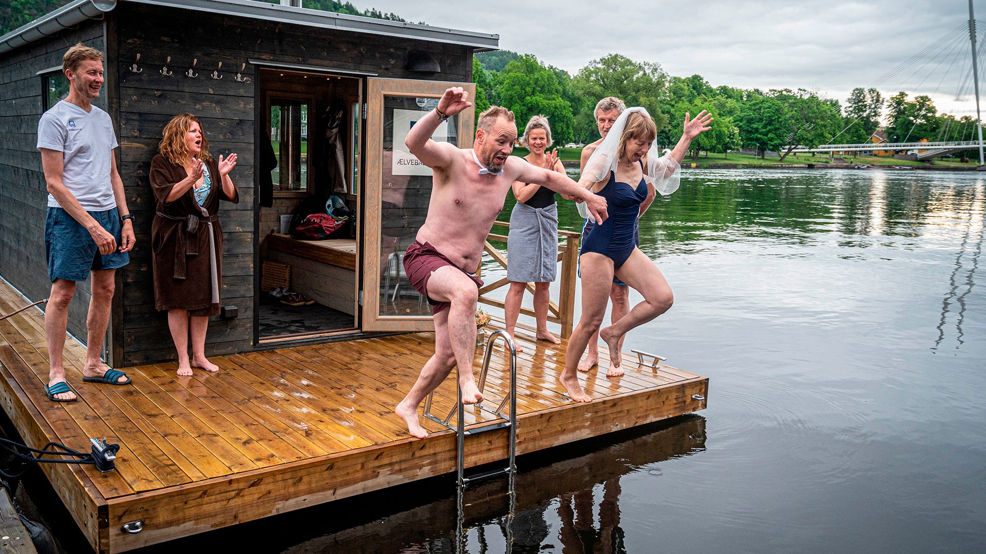 Bryllup i Ælvebadstua
