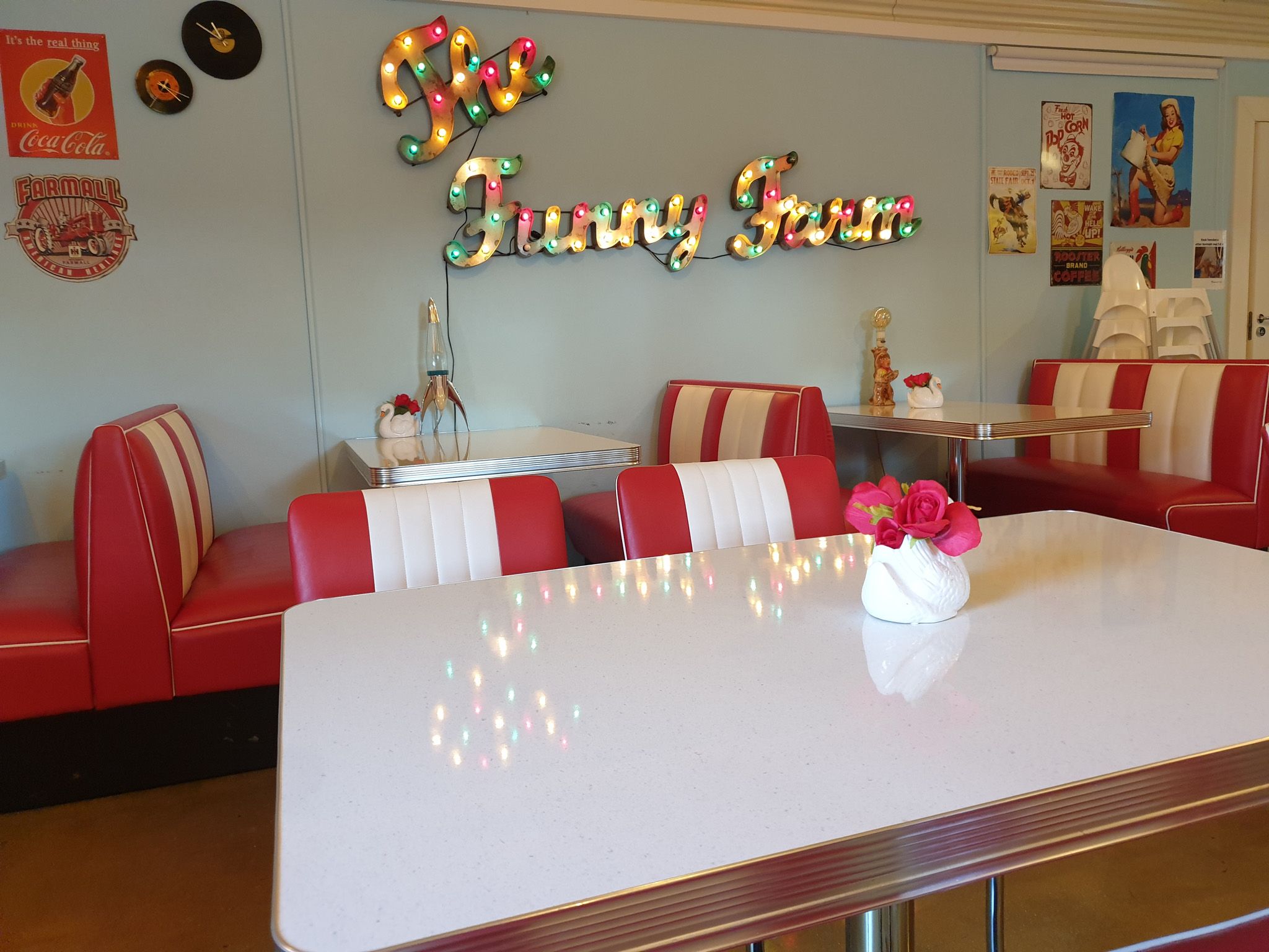 interior from the cafe