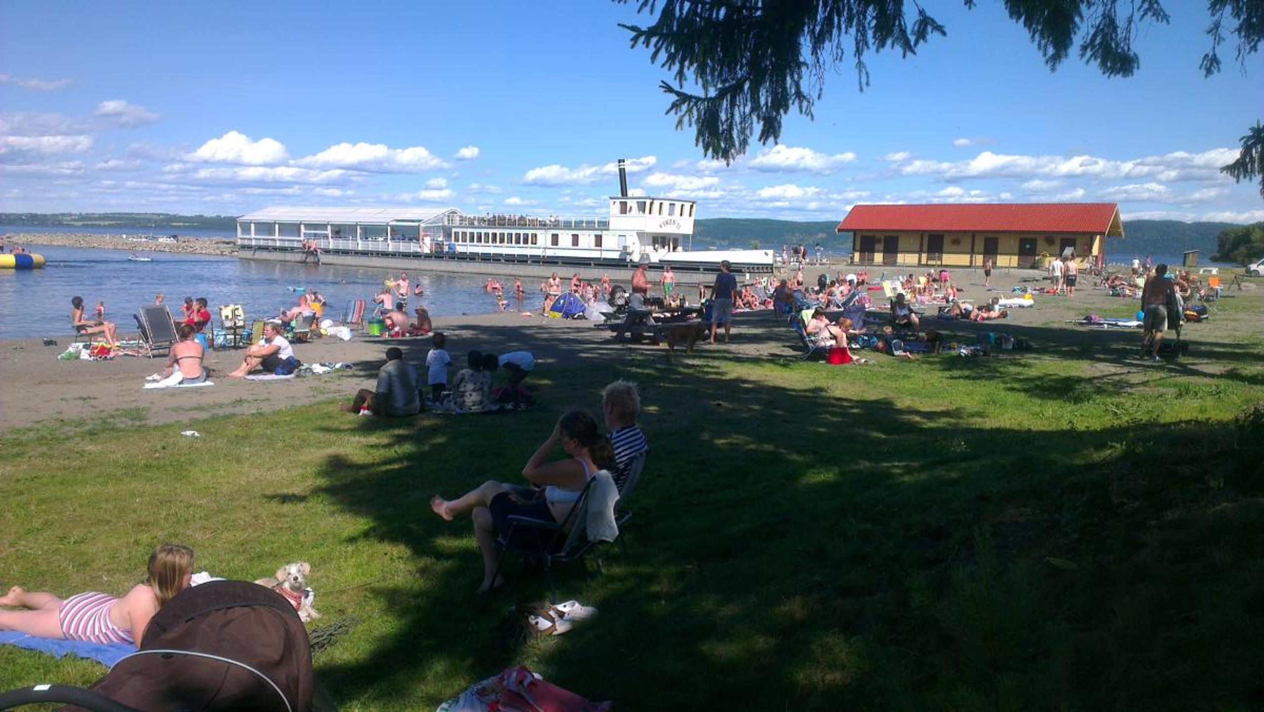 Strandliv i Evjua
