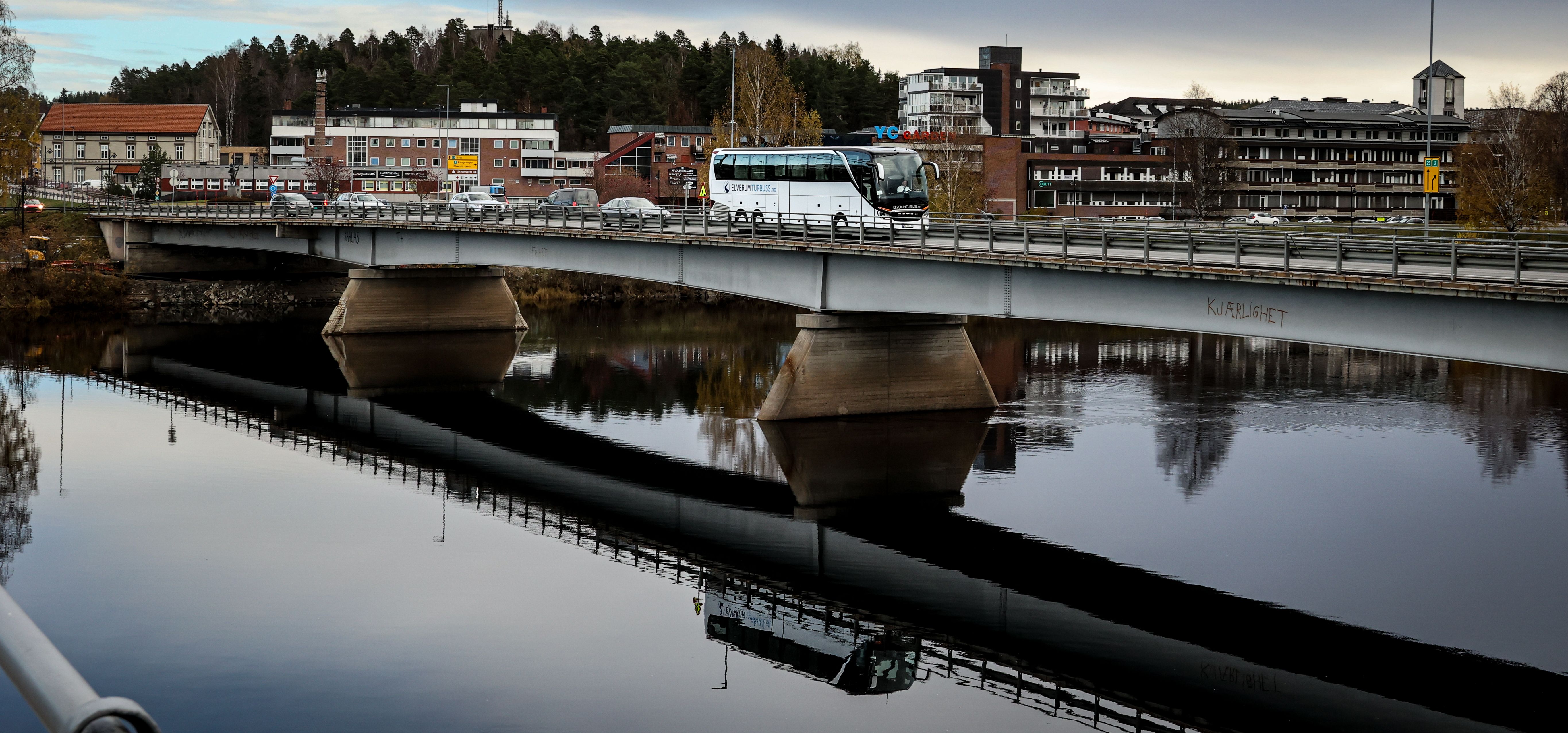 Elverum Turbuss ute på kjøretur