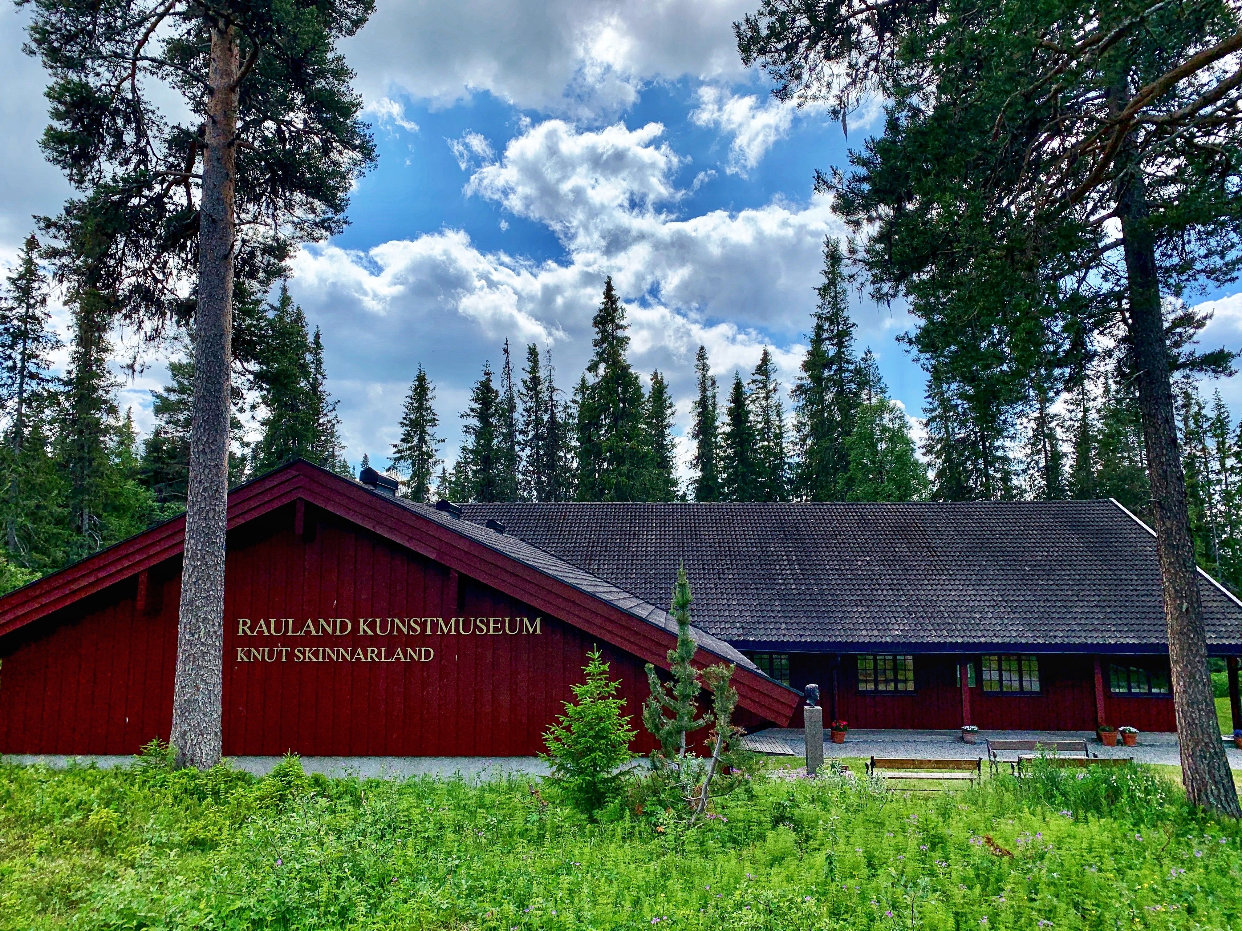 Eksteriør, Skinnarlandsamlinga i Rauland, Vest-Telemark museum.