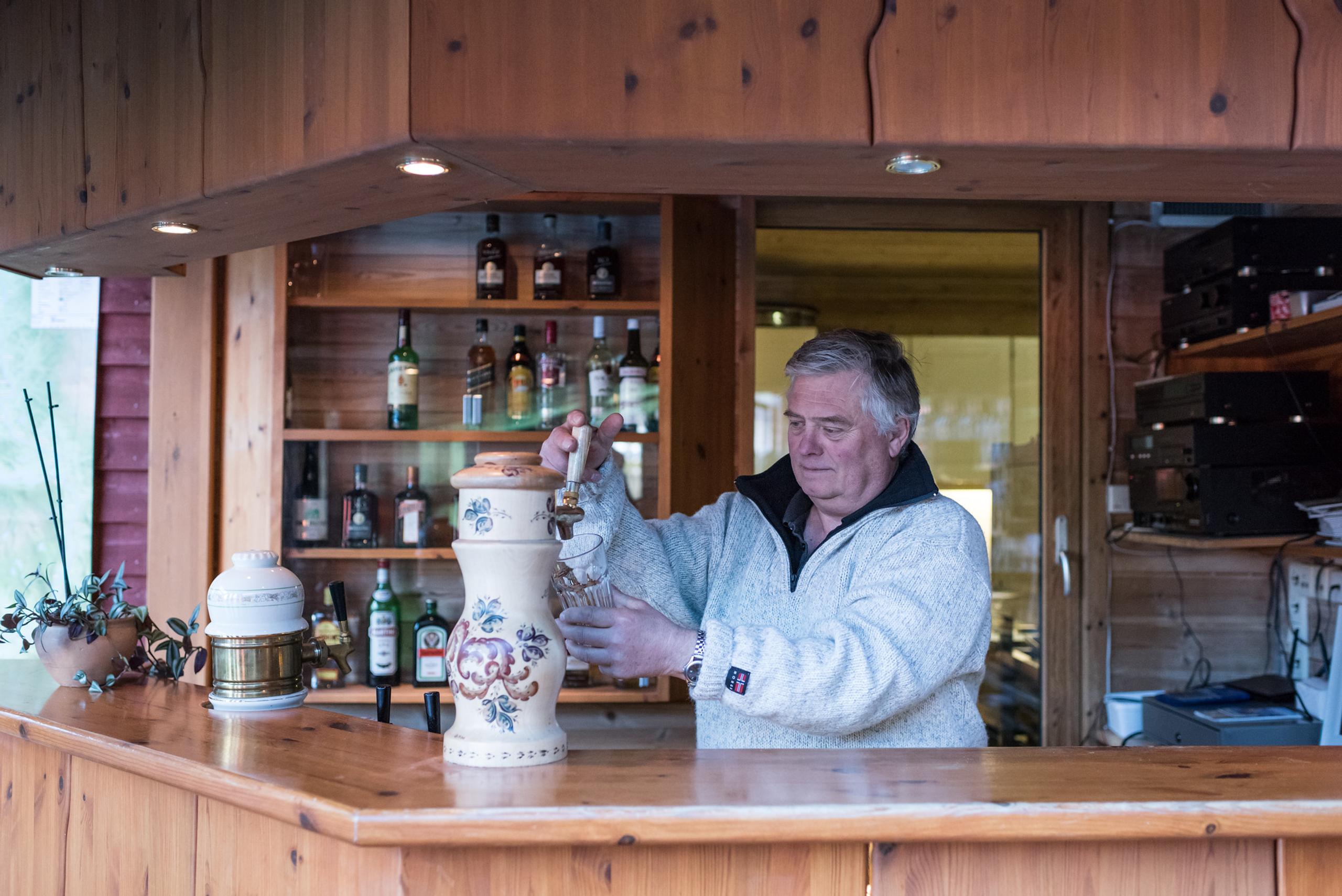 Mo Laksegard by Suldalslågen in Sand