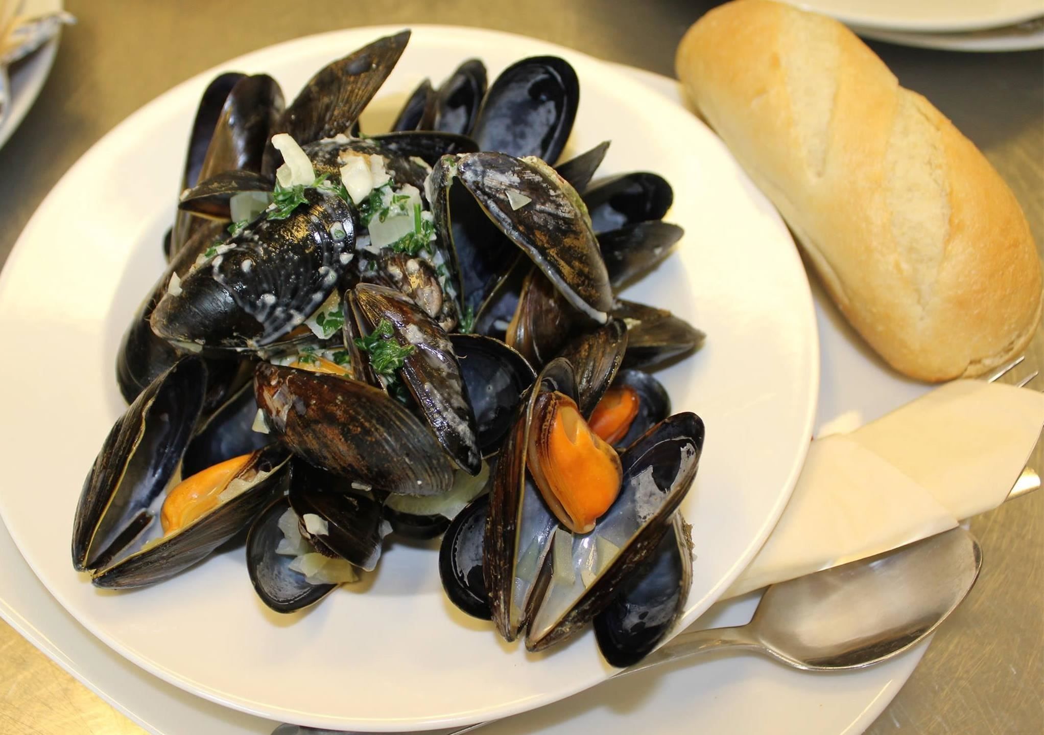 Delicious mussels