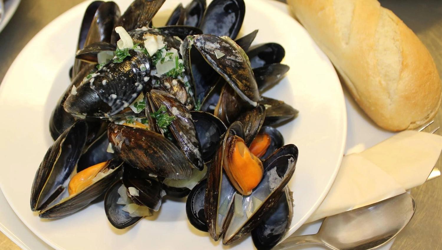 Delicious mussels